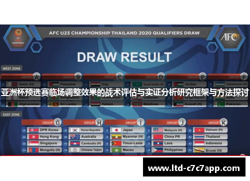 亚洲杯预选赛临场调整效果的战术评估与实证分析研究框架与方法探讨