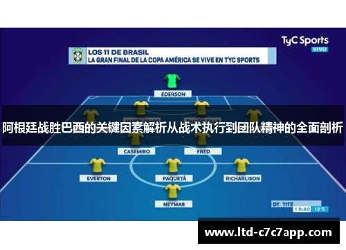 阿根廷战胜巴西的关键因素解析从战术执行到团队精神的全面剖析